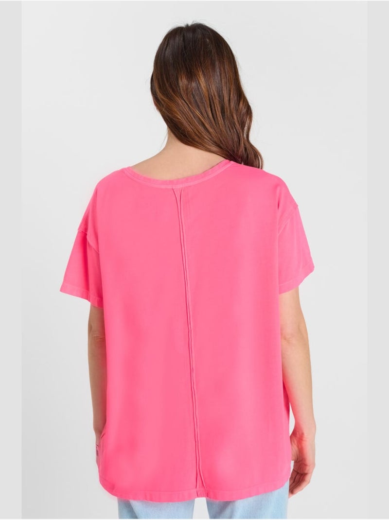 Tee-Shirt MILOU 'Le Temps Des Cerises' Rose - Kiabi