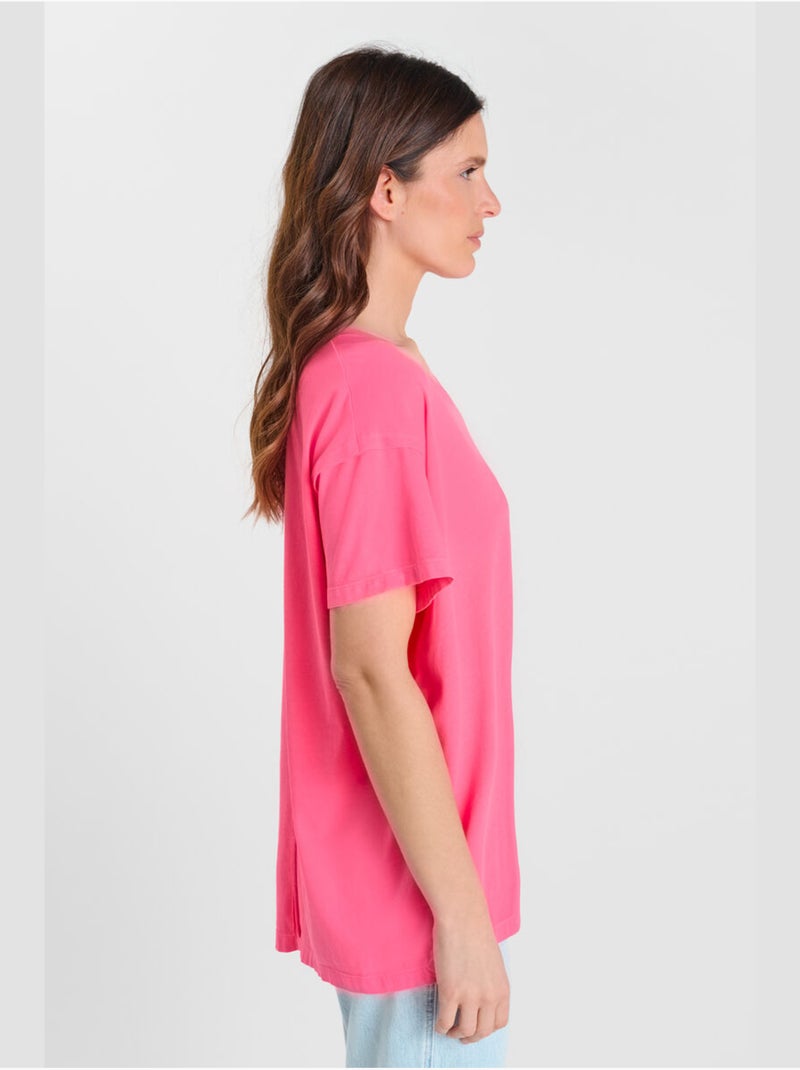 Tee-Shirt MILOU 'Le Temps Des Cerises' Rose - Kiabi