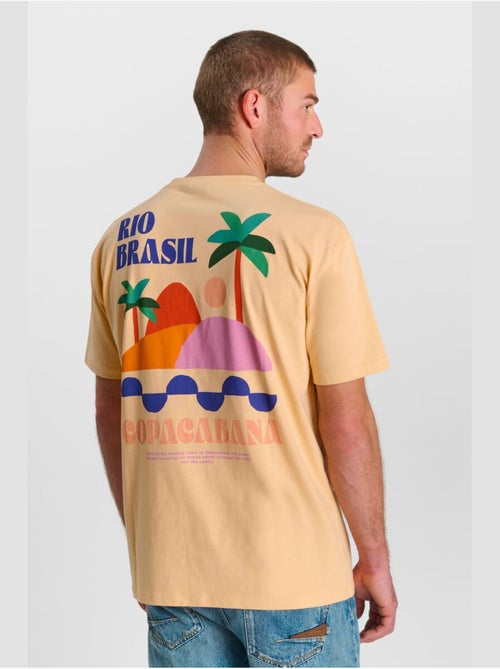 Tee-Shirt MINEIRAO 'Le Temps Des Cerises' - Kiabi