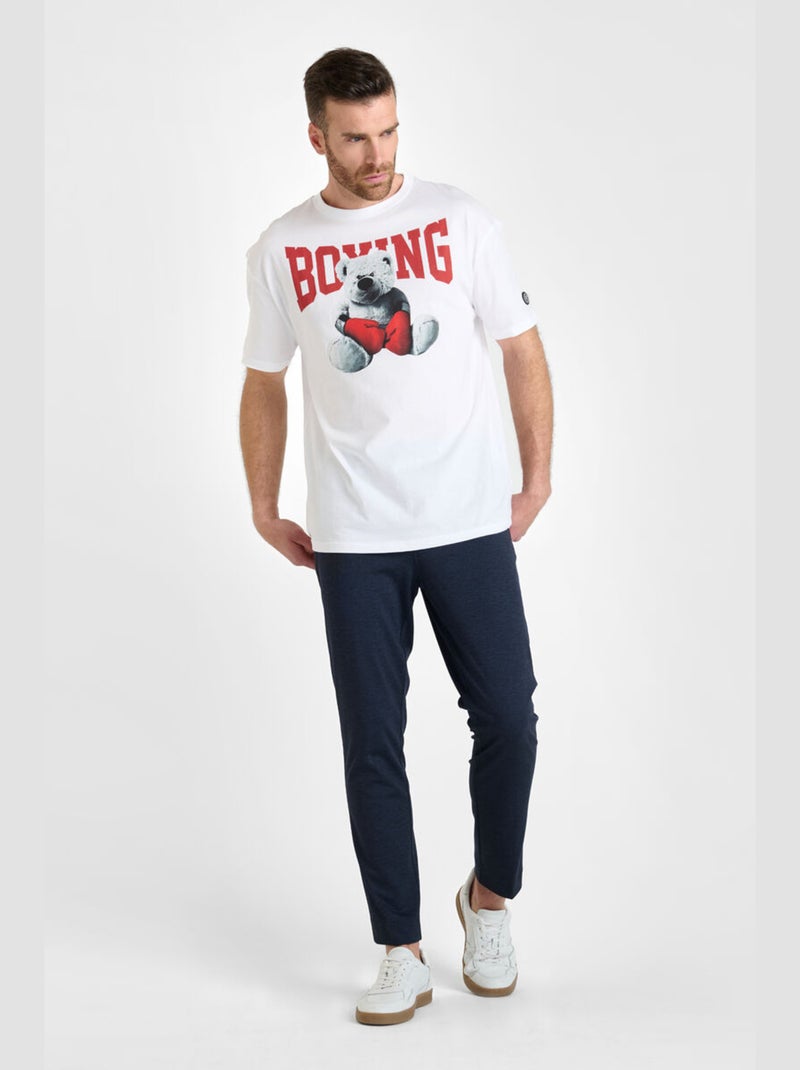 Tee-Shirt MINKE 'Le Temps Des Cerises' Blanc - Kiabi