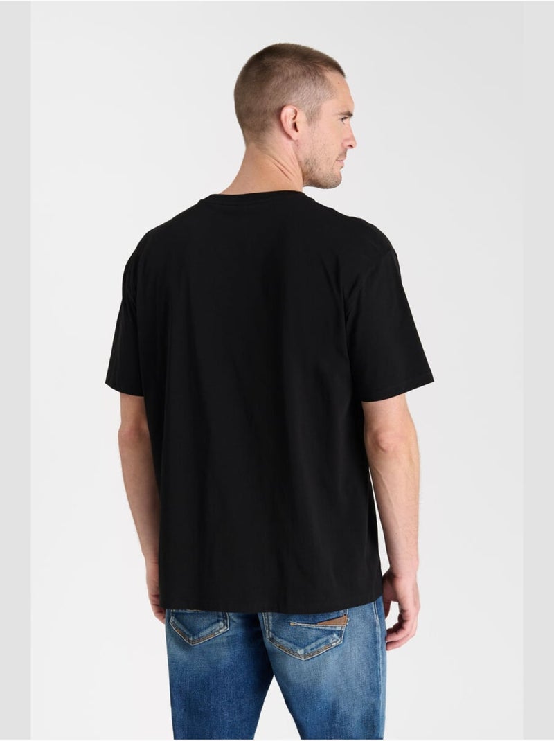 Tee-shirt minke 'le temps des cerises' Noir - Kiabi