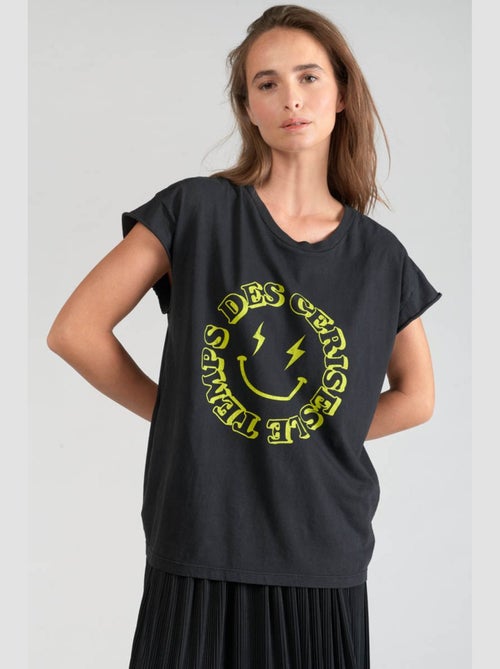 Tee-Shirt MIYA 'Le Temps Des Cerises' - Kiabi