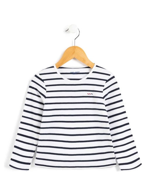 Tee Shirt Ml Fille Terre de Marins - Kiabi