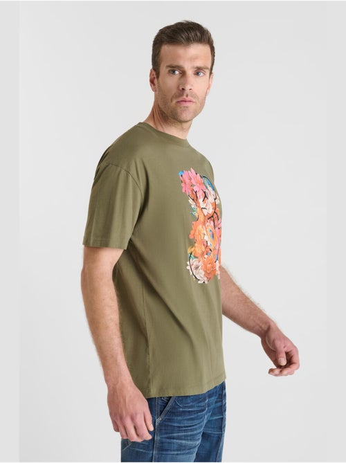 Tee-Shirt MOSER 'Le Temps Des Cerises' - Kiabi