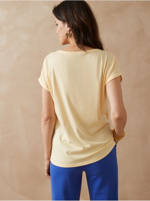 Tee-shirt motif tigre manches T - DAXON - Kiabi