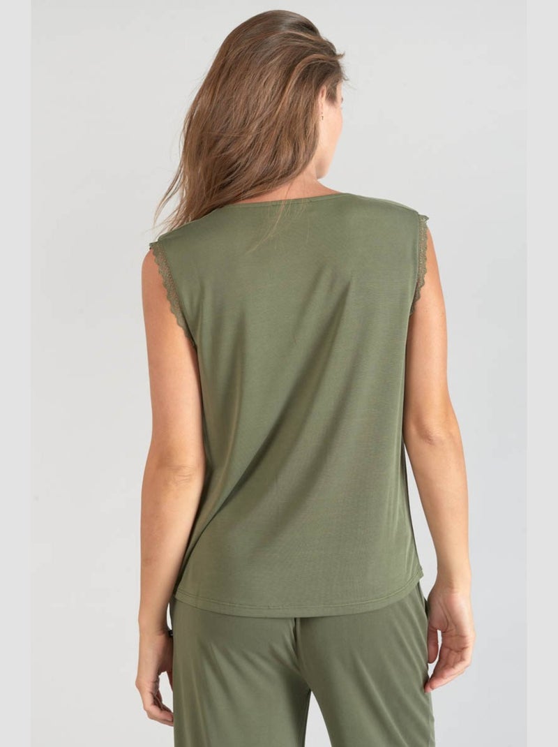 Tee-Shirt NANI 'Le Temps Des Cerises' Vert - Kiabi