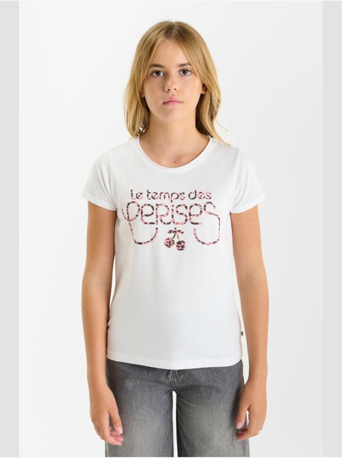 Tee-Shirt NANOUGI 'Le Temps Des Cerises' - Kiabi