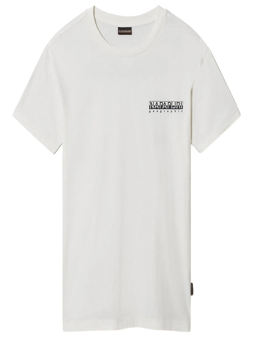 Tee Shirt Napapijri S- Sella Blanc - Kiabi