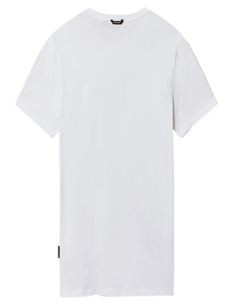 Tee Shirt Napapijri S-Turin Blanc - Kiabi