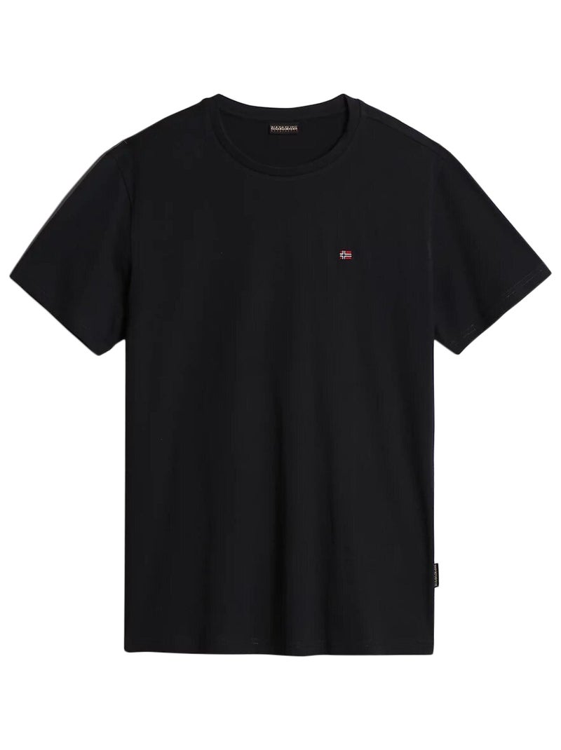 Tee Shirt Napapijri Salis Ls 1 Noir - Kiabi