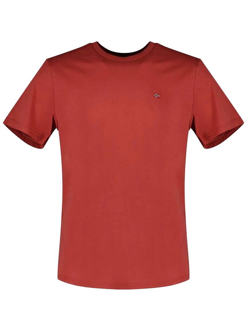 Tee Shirt Napapijri Salis Rouge - Kiabi