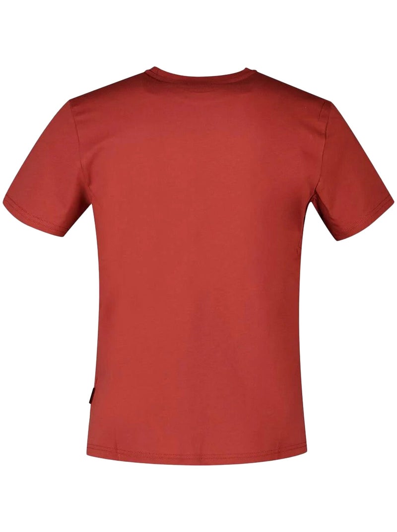 Tee Shirt Napapijri Salis Rouge - Kiabi