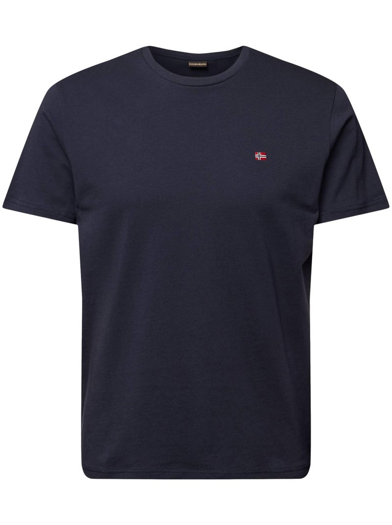Tee Shirt Napapijri Salis SS Sum Bleu - Kiabi