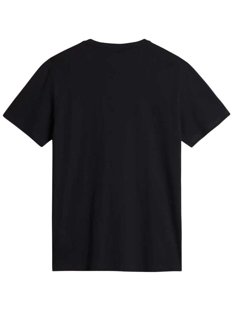 Tee Shirt Napapijri Salis SS Sum Noir - Kiabi