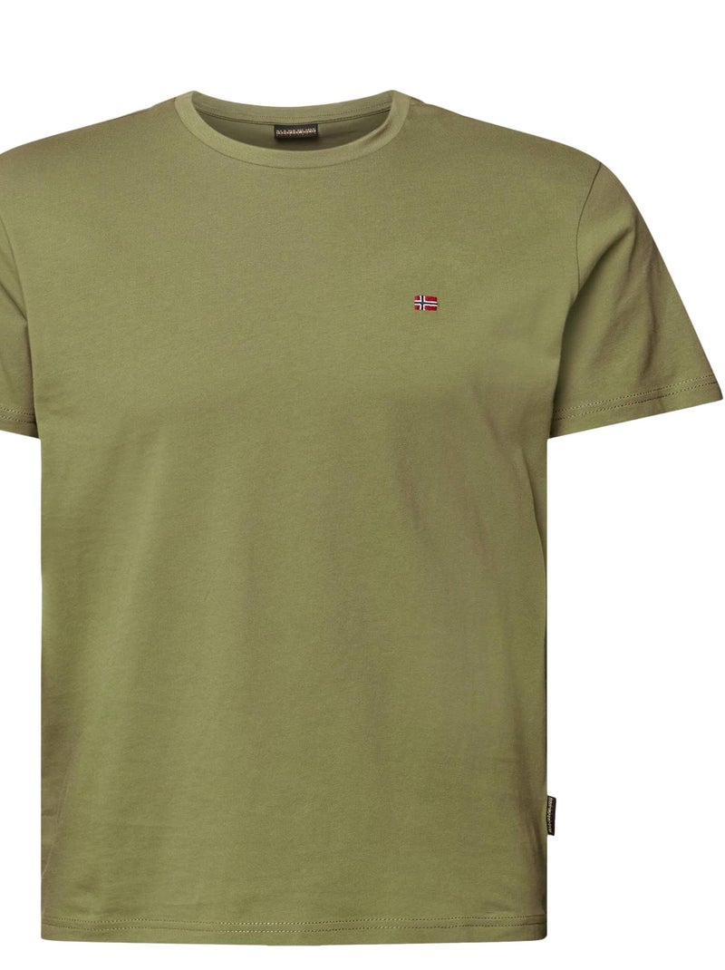 Tee Shirt Napapijri Salis SS Sum Vert - Kiabi