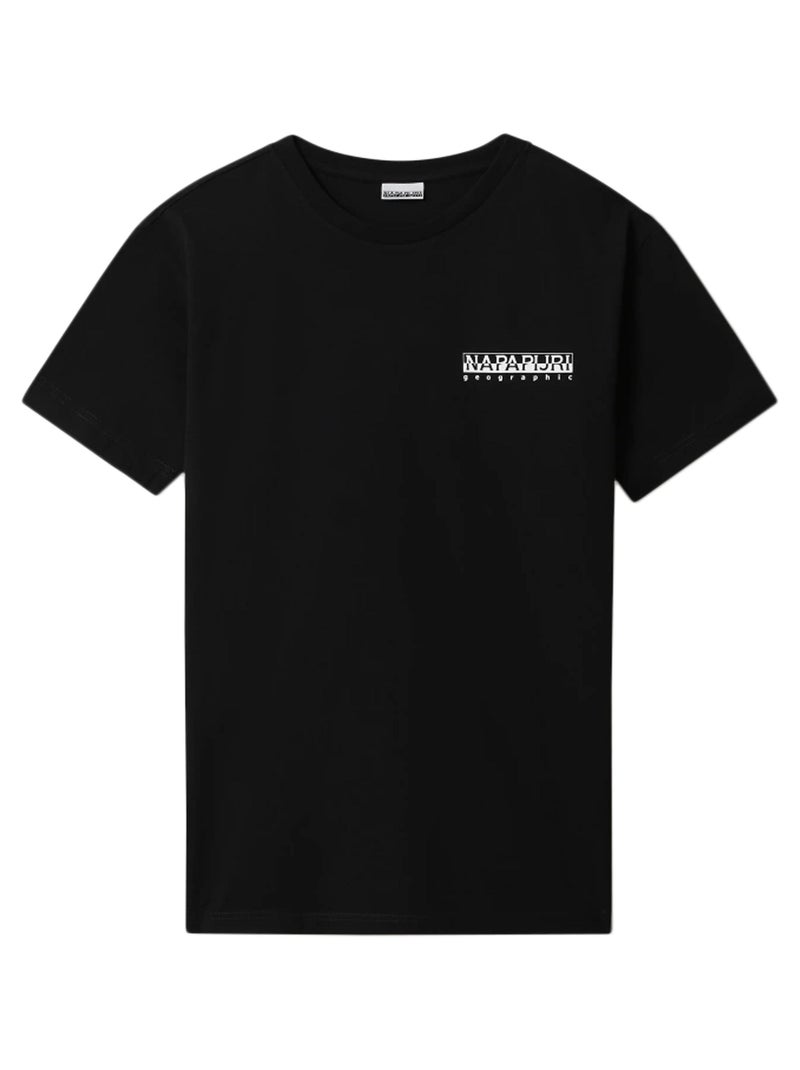 Tee Shirt Napapijri Saretine Noir - Kiabi