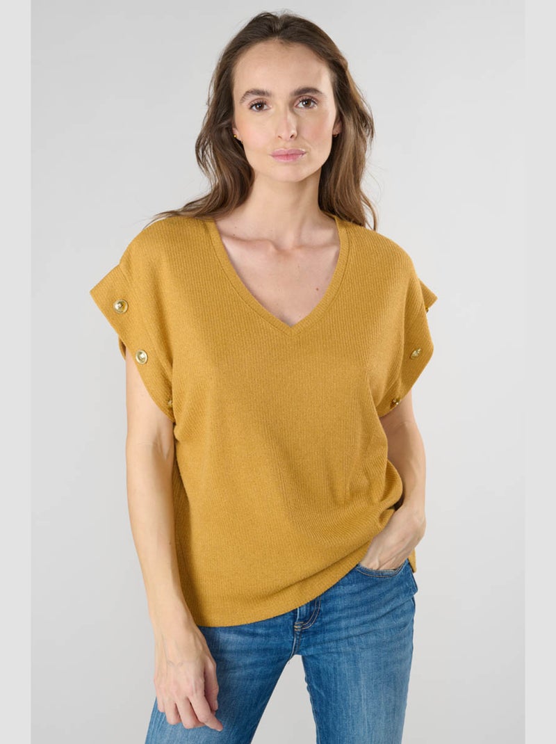 Tee-Shirt NARCISS 'Le Temps Des Cerises' Blanc - Kiabi