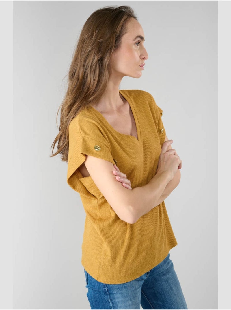 Tee-Shirt NARCISS 'Le Temps Des Cerises' Blanc - Kiabi