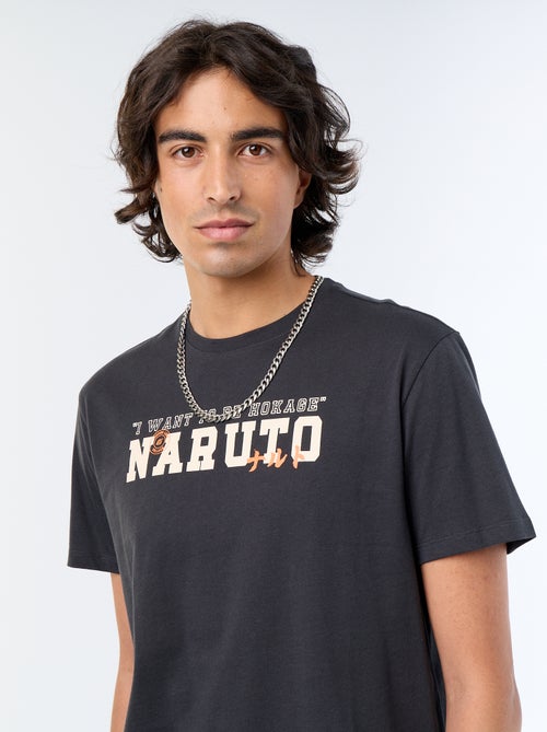 Tee-shirt 'Naruto' manches courtes - Kiabi