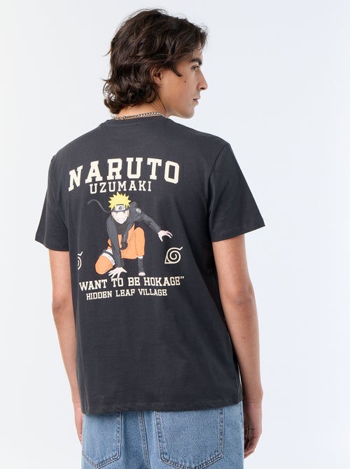 Tee-shirt 'Naruto' manches courtes - Kiabi