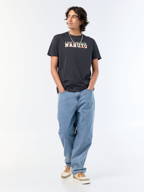 Tee-shirt 'Naruto' manches courtes - Kiabi