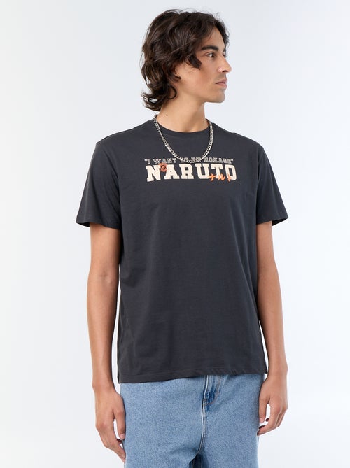 Tee-shirt 'Naruto' manches courtes - Kiabi