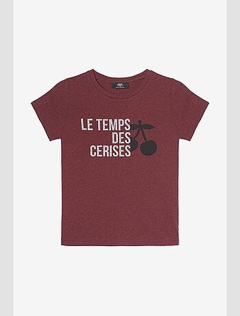 Tee-Shirt NASTIAGI 'Le Temps Des Cerises'