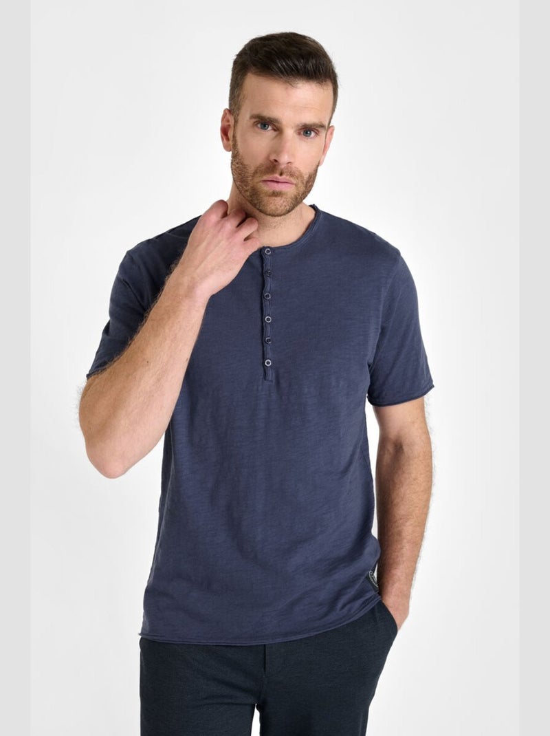 Tee-Shirt NEO 'Le Temps Des Cerises' Bleu - Kiabi