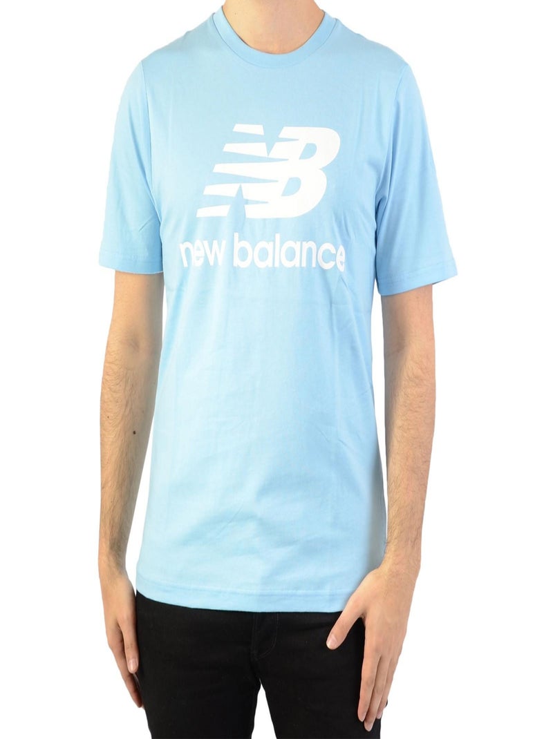 Tee Shirt New Balance Esse ST Logo T Jaune - Kiabi