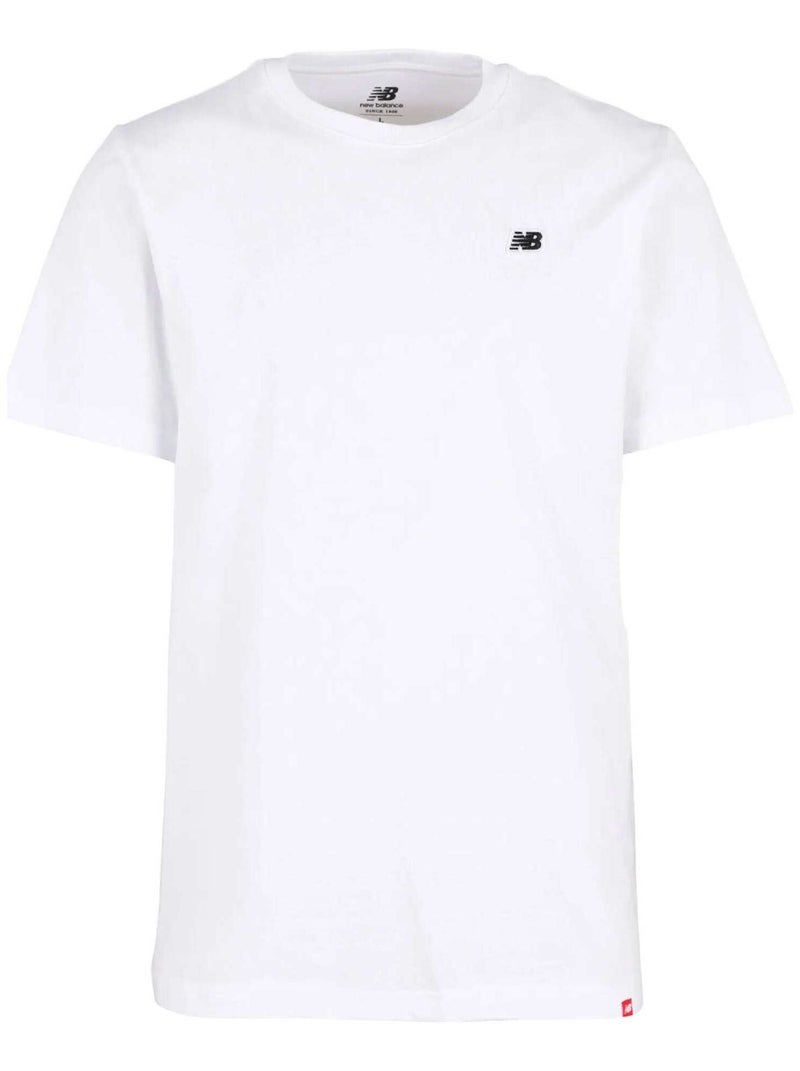 Tee-Shirt New Balance Logo Blanc - Kiabi