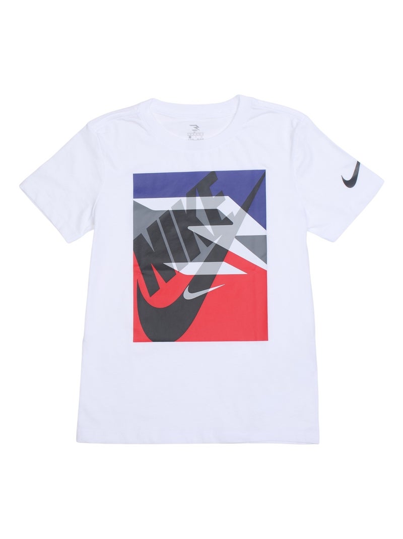 Tee Shirt Nike manches courtes Blanc - Kiabi