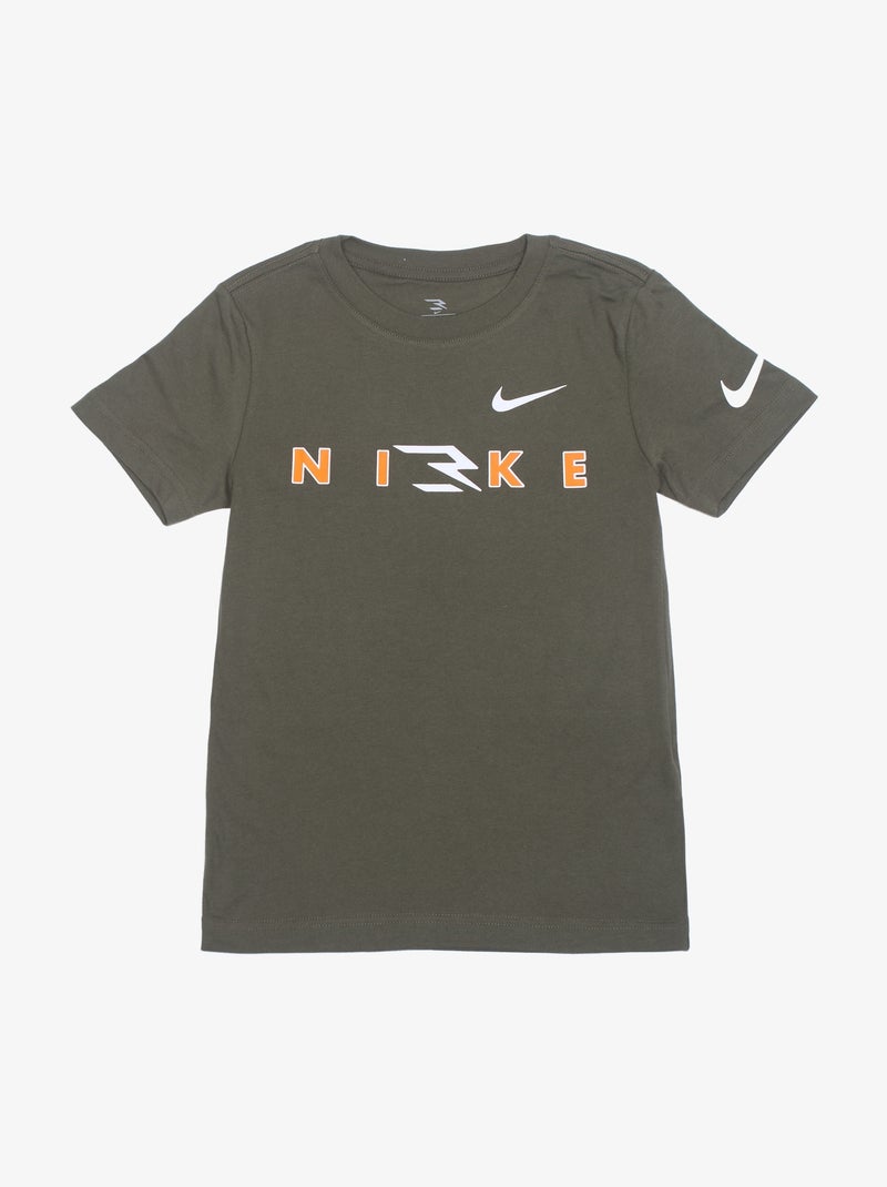 Tee Shirt Nike manches courtes Kaki - Kiabi