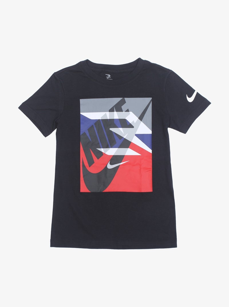 Tee Shirt Nike manches courtes Noir - Kiabi