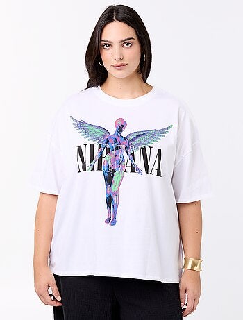 Tee-shirt 'Nirvana' à manches courtes