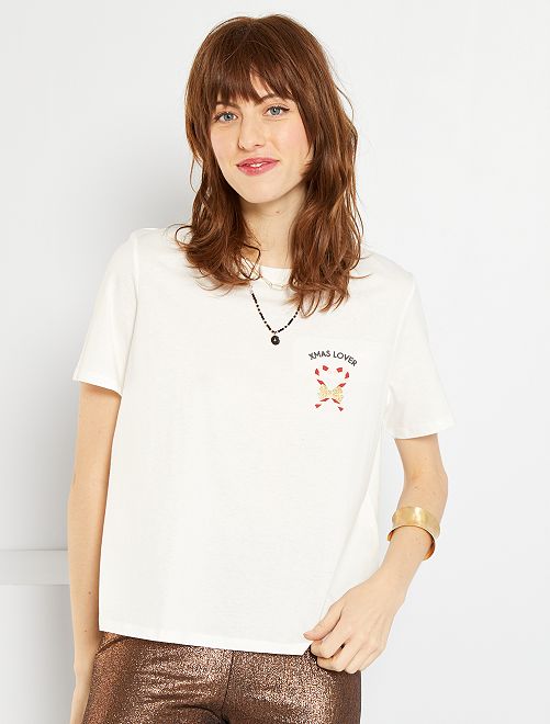 Tee shirt de noel kiabi sale