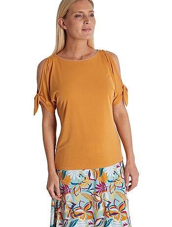 Tee-shirt noué à la base - DAXON