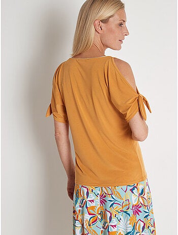 Tee-shirt noué à la base - DAXON