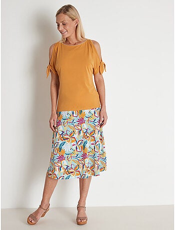 Tee-shirt noué à la base - DAXON