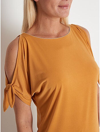 Tee-shirt noué à la base - DAXON