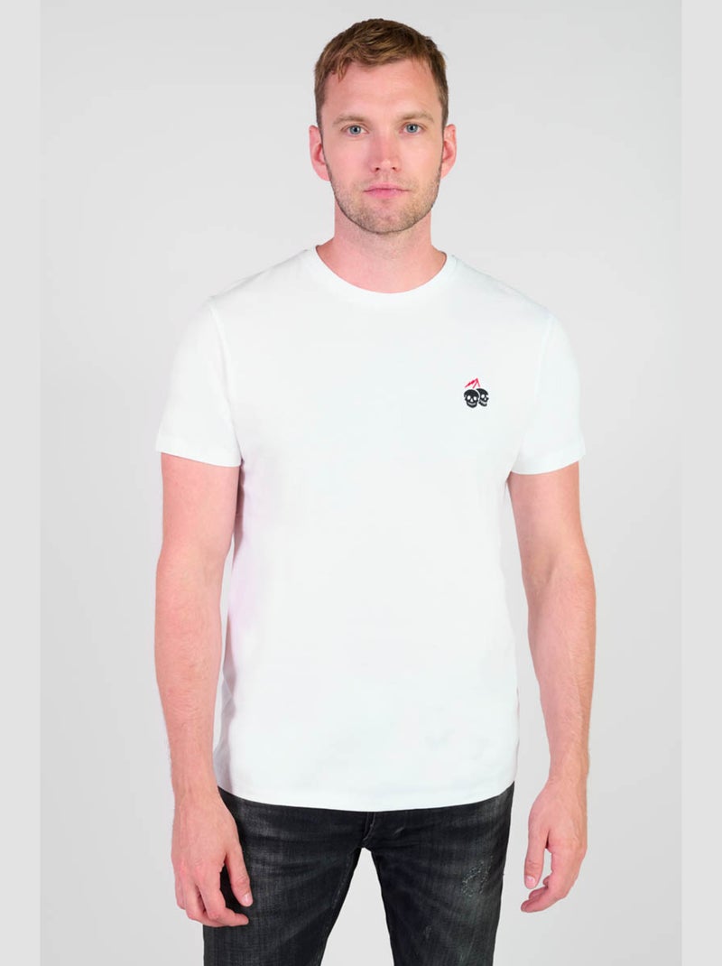 Tee-Shirt OBAS 'Le Temps Des Cerises' Blanc - Kiabi