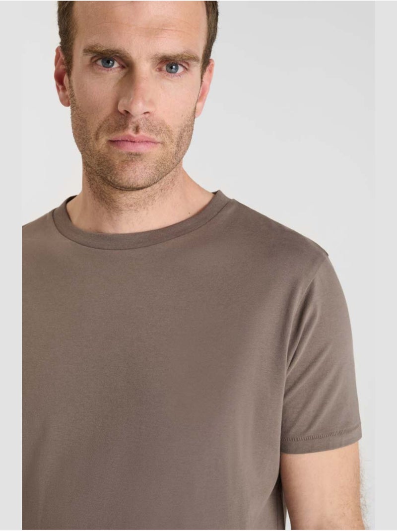 Tee-Shirt OBROWN 'Le Temps Des Cerises' Marron - Kiabi