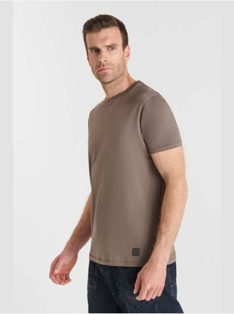 Tee-Shirt OBROWN 'Le Temps Des Cerises' Marron - Kiabi