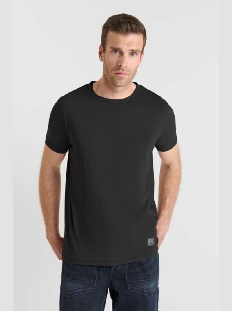 Tee-Shirt OBROWN 'Le Temps Des Cerises' Noir - Kiabi