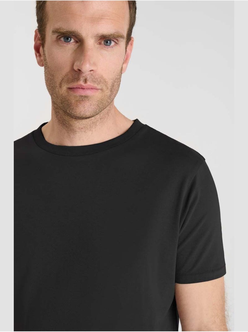 Tee-Shirt OBROWN 'Le Temps Des Cerises' Noir - Kiabi