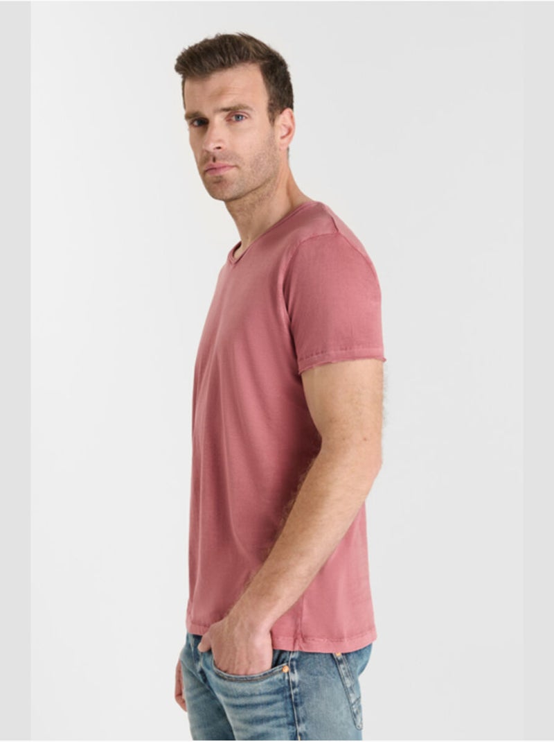 Tee-Shirt OGRIBS 'Le Temps Des Cerises' Rose - Kiabi