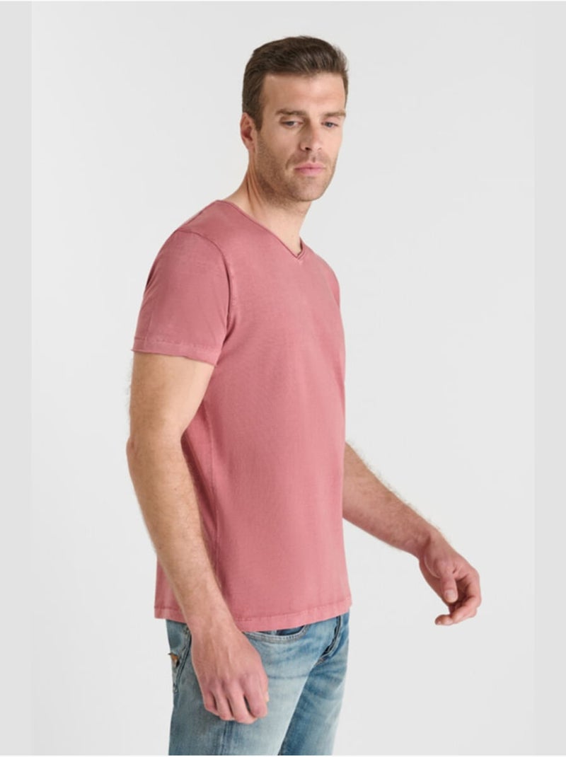Tee-Shirt OGRIBS 'Le Temps Des Cerises' Rose - Kiabi
