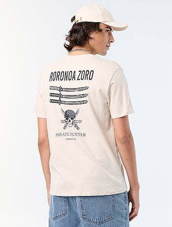 Tee-shirt 'One Piece' manches courtes