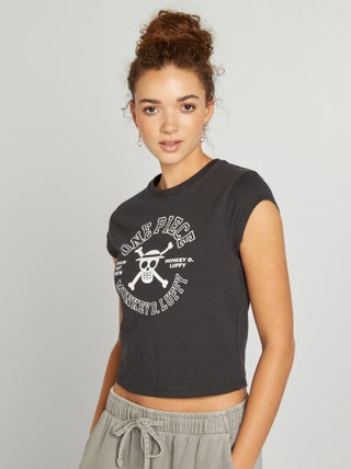 Tee-shirt ''One Piece' manches courtes