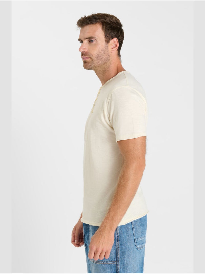 Tee-Shirt ONEO 'Le Temps Des Cerises' Blanc - Kiabi