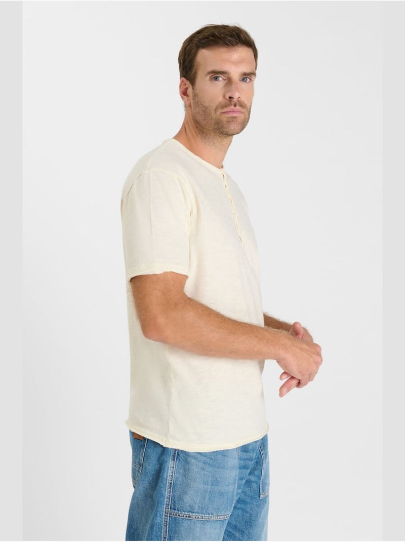 Tee-Shirt ONEO 'Le Temps Des Cerises' Blanc - Kiabi